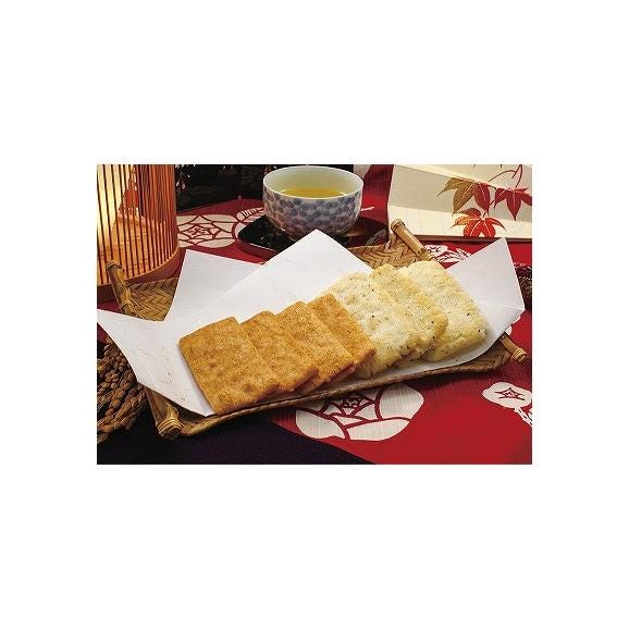 夏の贈り物お中元 おいしさいろいろ 金澤兼六製菓 青さ海苔煎餅・海老カレー煎餅×各402