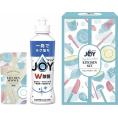 夏の贈り物お中元 ジョイらくらくキッチンセット P&G 除菌ジョイコンパクト（170ml）・らくらくキッチンスポンジ×各1