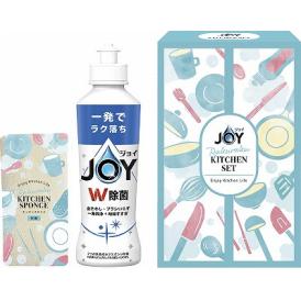 夏の贈り物お中元 ジョイらくらくキッチンセット P&G 除菌ジョイコンパクト（170ml）・らくらくキッチンスポンジ×各1