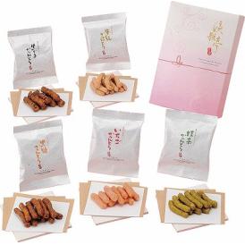 夏の贈り物お中元 かりんとうギフト 優雅亭 かりんとう（黒糖・黒ごま・牛乳・抹茶・いちご）（各10g）×各1