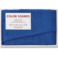 夏の贈り物お中元 フェイスタオル COLOR SOUNDS ブルー 29×75cm