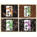 夏の贈り物お中元 味三昧 浪花佃史屋 椎茸昆布・きくらげ・ごま昆布（各40g）・畑の肉そぼろ煮（30g）×各1