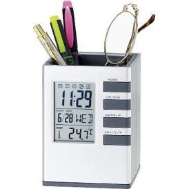 夏の贈り物お中元 キューブデスクスタンド 8×8×10.8cm ★単3乾電池2本使用（別売）