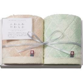 夏の贈り物お中元 ウォッシュタオル2P 今治クラシック 33×33cm