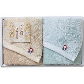 夏の贈り物お中元 ウォッシュタオル2P 今治製タオル 34×35cm