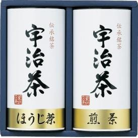 春の贈り物 宇治茶詰合せ（伝承銘茶） 煎茶（100g）・ほうじ茶（60g）×各1