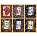 夏の贈り物お中元 風味彩々 6品佃煮詰合せ 廣川昆布 わかめ木耳（50g）・椎茸入甘煮わかめ（45g）・ごま昆布・ひじき椎茸・国産牛肉そぼろ（各40g）・汐吹昆布（15g）×各1