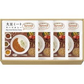 夏の贈り物お中元 大豆ミート・キーマカレーセット 大豆ミートキーマカレー（170g）×4