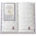 夏の贈り物お中元 今治製フェイスタオル2P HANA SHIPPOU 28×75cm