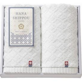 春の贈り物 今治製フェイスタオル2P HANA SHIPPOU 28×75cm