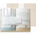 夏の贈り物お中元 フェイスタオル2P（国産木箱入） 和布小紋 34×75cm