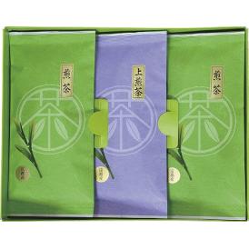 春の贈り物 京都産宇治茶詰合せ 煎茶（70g）×2、上煎茶（70g）×1