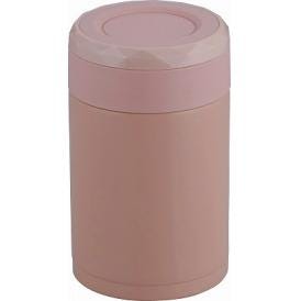夏の贈り物お中元 コンパクトスープジャー300ml フォルテック コーラルピンク 直径7.7×12.5cm ★保温効力：53℃以上（6時間）、保冷効力：12℃以下（6時間）