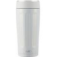 夏の贈り物お中元 ポータブルタンブラー360ml イミオ ホワイト 直径7.7×17.2cm ★保温効力：60℃以上（6時間）、保冷効力：11℃以下（6時間）