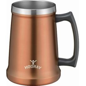 夏の贈り物お中元 ジョッキタンブラー480ml フーレイ コッパー 13.5×10×14cm