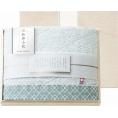 夏の贈り物お中元 バスタオル（国産木箱入） 和布小紋 60×110cm