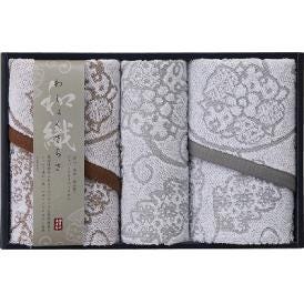 夏の贈り物お中元 フェイスタオル2P＆ウォッシュタオル 今治タオル フェイスタオル：32×73cm、ウォッシュタオル：32×35cm