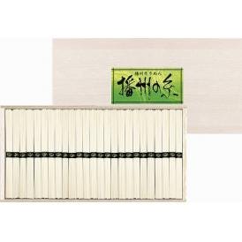 夏の贈り物お中元 播州そうめん（木箱入） 播州の糸 そうめん（50g）×25束