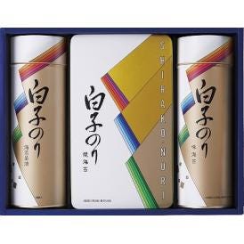 夏の贈り物お中元 海苔・お茶漬け詰合せ 白子のり 味のり12袋詰（8切5枚）・焼のり2袋詰（2切8枚）・のり茶漬け（10袋）×各1