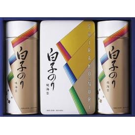 夏の贈り物お中元 海苔詰合せ 白子のり 味のり14袋詰・焼のり14袋詰（各8切5枚）・焼のり2袋詰（2切8枚）×各1