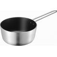 夏の贈り物お中元 IH対応ソースパン18cm デリミーズ 1.9L 本体：アルミニウム合金（内面ふっ素樹脂加工（シルクウェアEL）・外面研磨仕上げ）、底面・ハンドル：ステンレス鋼