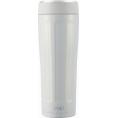 夏の贈り物お中元 ポータブルタンブラー480ml イミオ ホワイト 直径7.7×21.2cm ★保温効力：65℃以上（6時間）、保冷効力：10℃以下（6時間）