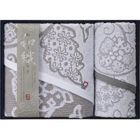 夏の贈り物お中元 バスタオル＆フェイスタオル 今治タオル バスタオル：60×115cm、フェイスタオル：32×73cm