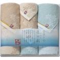 春の贈り物 フェイスタオル2P&ウォッシュタオル2P 今治製タオル フェイスタオル：34×75cm、ウォッシュタオル：34×35cm