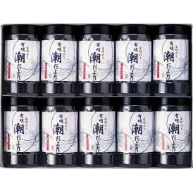 夏の贈り物お中元 有明潮だより 味付のり（8切44枚）×10