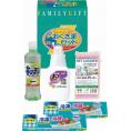 夏の贈り物お中元 洗剤おくさまセット リード冷凍も冷蔵も新鮮保存バッグ（タイ）（S3枚）×2、ライオントップクリアリキッド抗菌（300g）・キッチンリフレッシュコンパクト（270ml）・ネットクリーナ