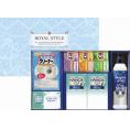 夏の贈り物お中元 ロイヤルスタイルセット 花王バブ×3、ライオンナノックスone PROワンパック（10g×2袋）×2、ライオンチャーミーマジカ速乾＋（プラス）（220ml）・ライオン植物物語石鹸・洗