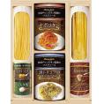 夏の贈り物お中元 世界チャンピオン マルコのパスタソース 乾＆生パスタバラエティセット BUONO TAVOLA パスタソース（ナポリタン・黒トリュフのクリームソース）（各140g）・スパゲティ（13