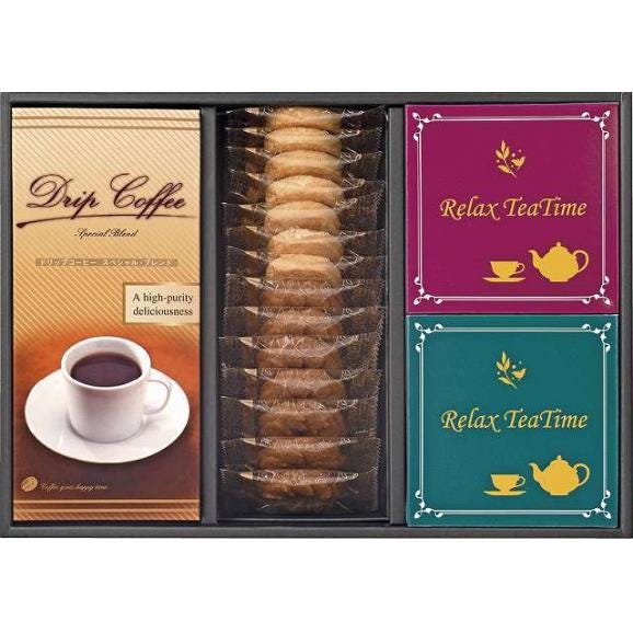 夏の贈り物お中元 コーヒー・紅茶＆クッキーセット ティー