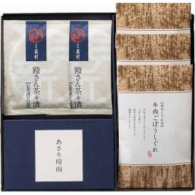 夏の贈り物お中元 柿安本店・新之助貝新 しぐれ詰合せ 柿安本店 料亭 そぼろ味噌味合わせ（50g）・新之助貝新 あさり時雨 （10g） ・新之助貝新 殿さん茶々漬（5g）×各2、柿安本店 料亭 牛肉ご