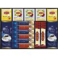 夏の贈り物お中元 珈琲・紅茶セット AGF&リプトン カフェオレ（12g）・リプトンセイロンティーバッグ（2.2g）・リプトンイエローラベルティーバッグ（2g）×各6、AGFちょっと贅沢な珈琲店（プレ