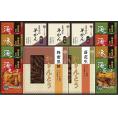 夏の贈り物お中元 かりんとう・あられ・羊かん詰合せ あられ（海老・海苔）（各12g）×各3、あられ（味噌）（12g）×2、羊かん（抹茶・練り・小倉）（各60g）・かりんとう（蜂蜜黒糖・落花生）（各40