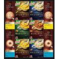 夏の贈り物お中元 クノールスープ&コーヒーギフト 味の素 クノールカップスープ（コーンポタージュ・クリーミーポタージュ）（各3袋入）・ブレンディカフェラトリースティックプレミアム（贅沢カフェラテ・贅沢