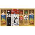 春の贈り物 和風調味料セット 日清キャノーラ油（350g）×2、サンビシ本醸造しょうゆ（500ml）・日の出料理酒・日の出割烹みりんタイプ（各400ml）・シマヤだしの素粉末（10g×6袋）・シ