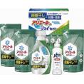 夏の贈り物お中元 アリエール部屋干し＆ジョイセット ギフト工房 P&Gアリエールジェル部屋干しプラス詰替用（380g）×3、P&Gアリエールジェル部屋干しプラス（690g）・P&G除菌ジョイ（170m