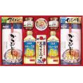 夏の贈り物お中元 バラエティギフト マルトモ 日清キャノーラ油（350g）・北海道産ぶりほぐし（50g）・直火焼ソフトパック（2.5g×7袋）×各2、昆布かつおつゆ（500ml）・ライトツナフレーク（