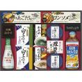 春の贈り物 日清キャノーラバラエティギフト 白子だし塩のり（8切5枚）×2、日清キャノーラ油（400g）・キッコーマン減塩しょうゆ（200ml）・シマヤ焼きあごだし（8g×4袋）・わかめスープ（