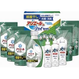 夏の贈り物お中元 アリエール部屋干し＆ジョイセット ギフト工房 P&Gアリエールジェル部屋干しプラス詰替用（380g）×5、P&G除菌ジョイ（170ml）×3、P&Gアリエールジェル部屋干しプラス（6