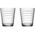 夏の贈り物お中元 タンブラー220ml ペア イッタラ クリア 約直径7.5×9cm