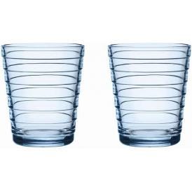 夏の贈り物お中元 タンブラー220ml ペア イッタラ アクア 約直径7.5×9cm
