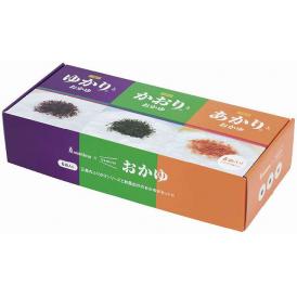 夏の贈り物お中元 三島のゆかりR・かおりR・あかりRとおかゆ 6箱セット 三島食品×IZAMESHI 三島のゆかりRとおかゆ・三島のかおりRとおかゆ・三島のあかりRとおかゆ（各253g）×各2