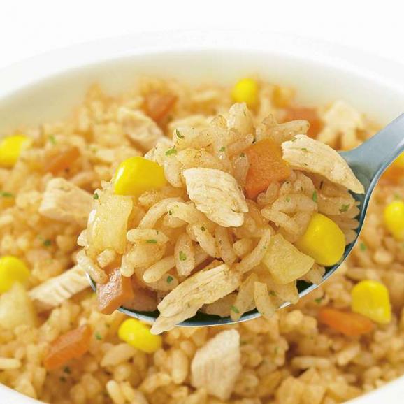 夏の贈り物お中元 尾西のレンジ＋（プラス） チキンライス 尾西食品 尾西のレンジ＋（プラス） チキンライス（80g）×20袋02