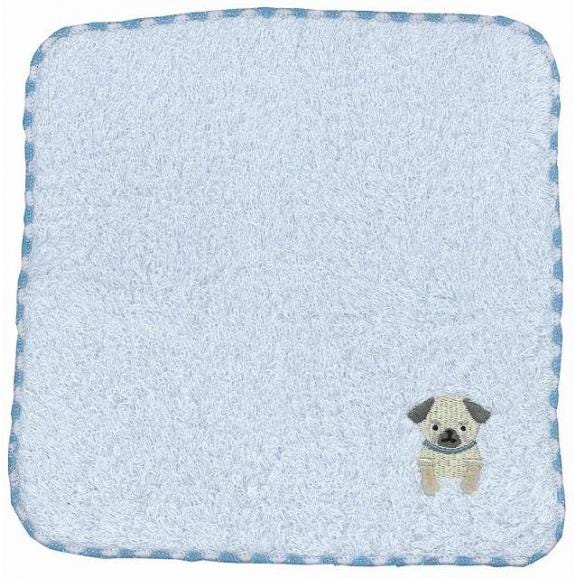 夏の贈り物お中元 お手するハンカチ（犬） パグ 23×23cm02