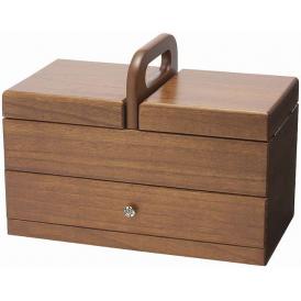 夏の贈り物お中元 木製ソーイングボックス 30×17×22cm