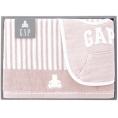 夏の贈り物お中元 ミニバスタオル&スタイ baby GAP ピンク ミニバスタオル：45×90cm、スタイ：20×31.5cm
