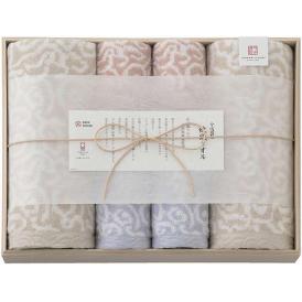 夏の贈り物お中元 タオルセット（木箱入） 今治謹製 バスタオル（60×110cm）・フェイスタオル（33.5×75cm）・ウォッシュタオル（33.5×31cm）×各2